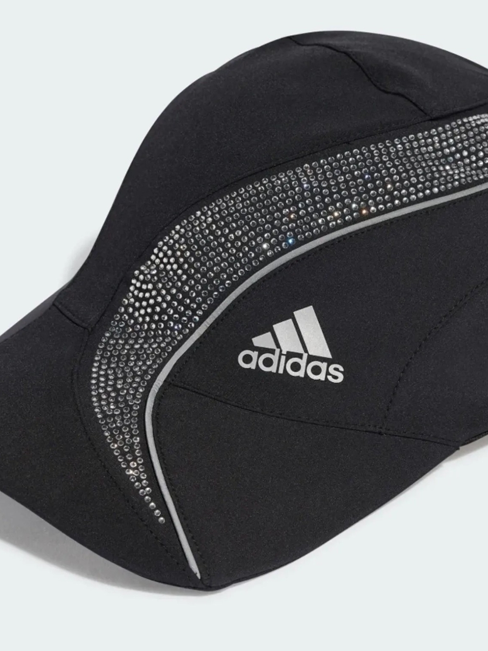 Adidas Black Rhinestone Performance Cap - Picture 6 of 6